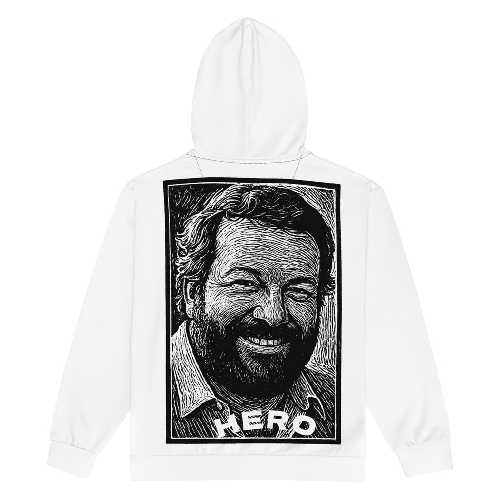 HEROES - BUD-  zip hoodie