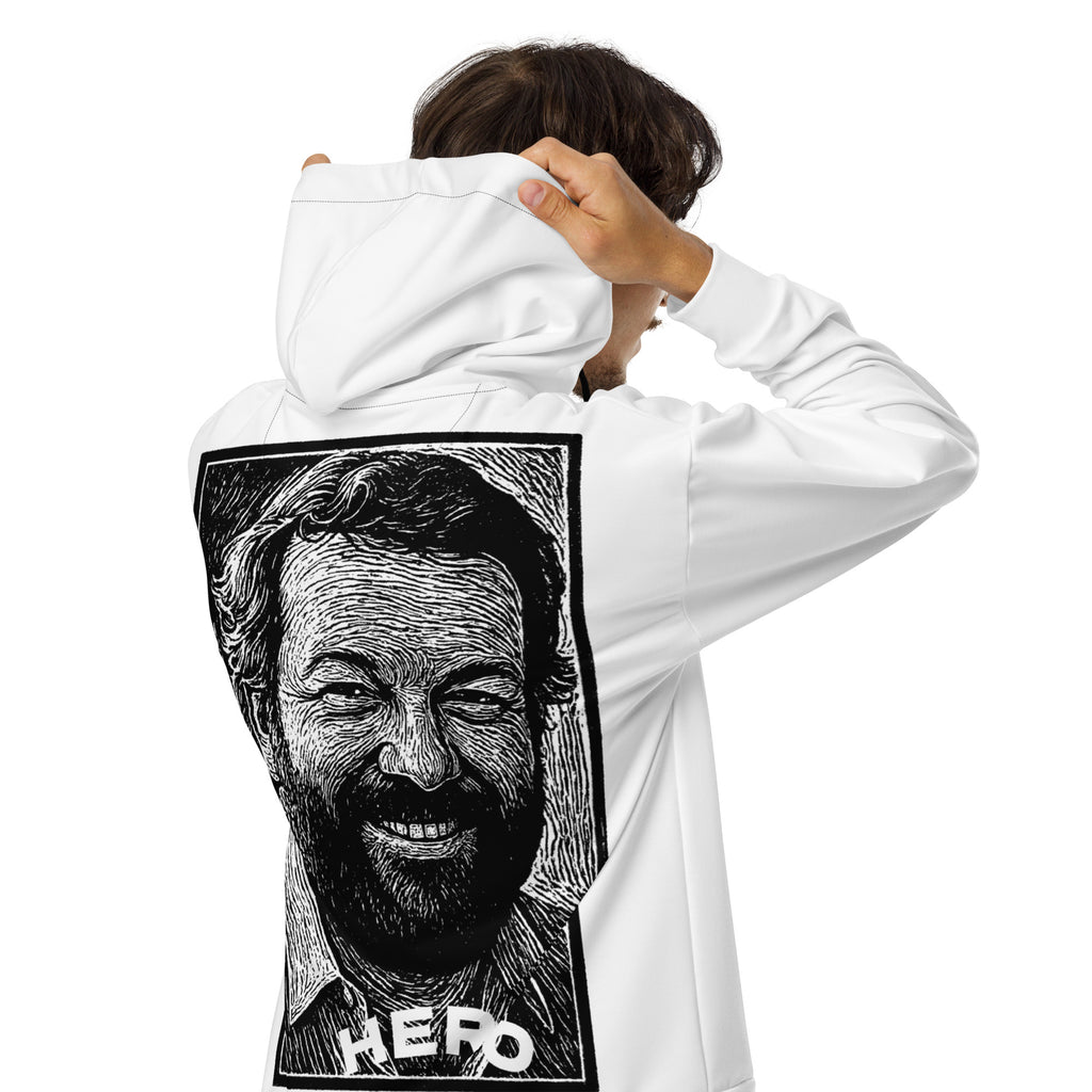 HEROES - BUD-  zip hoodie