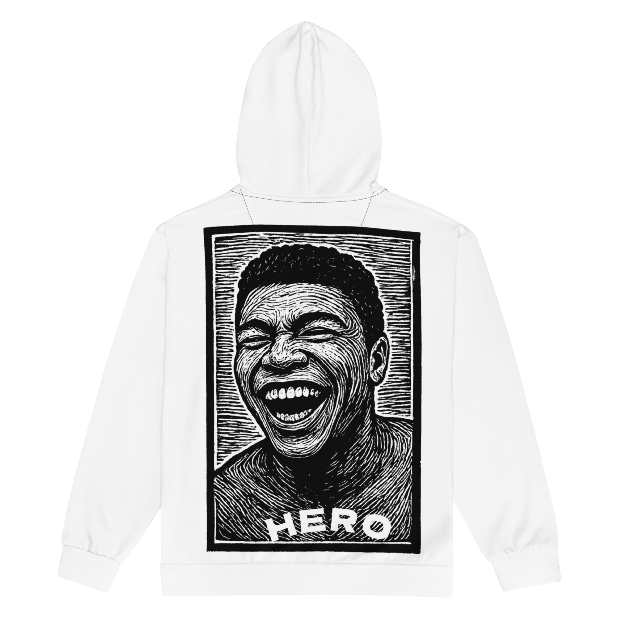 HEROES - ALI -  zip hoodie