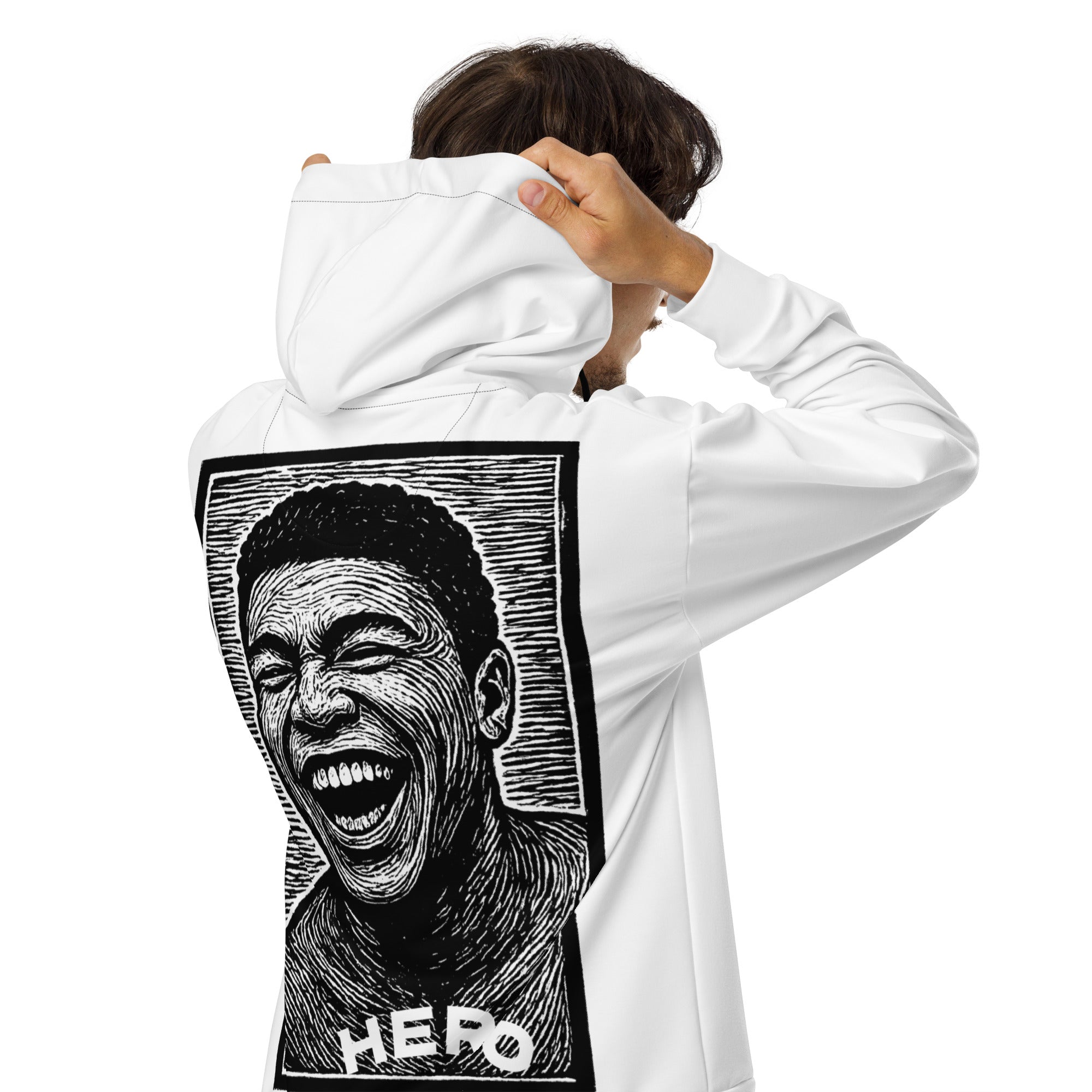 HEROES - ALI -  zip hoodie
