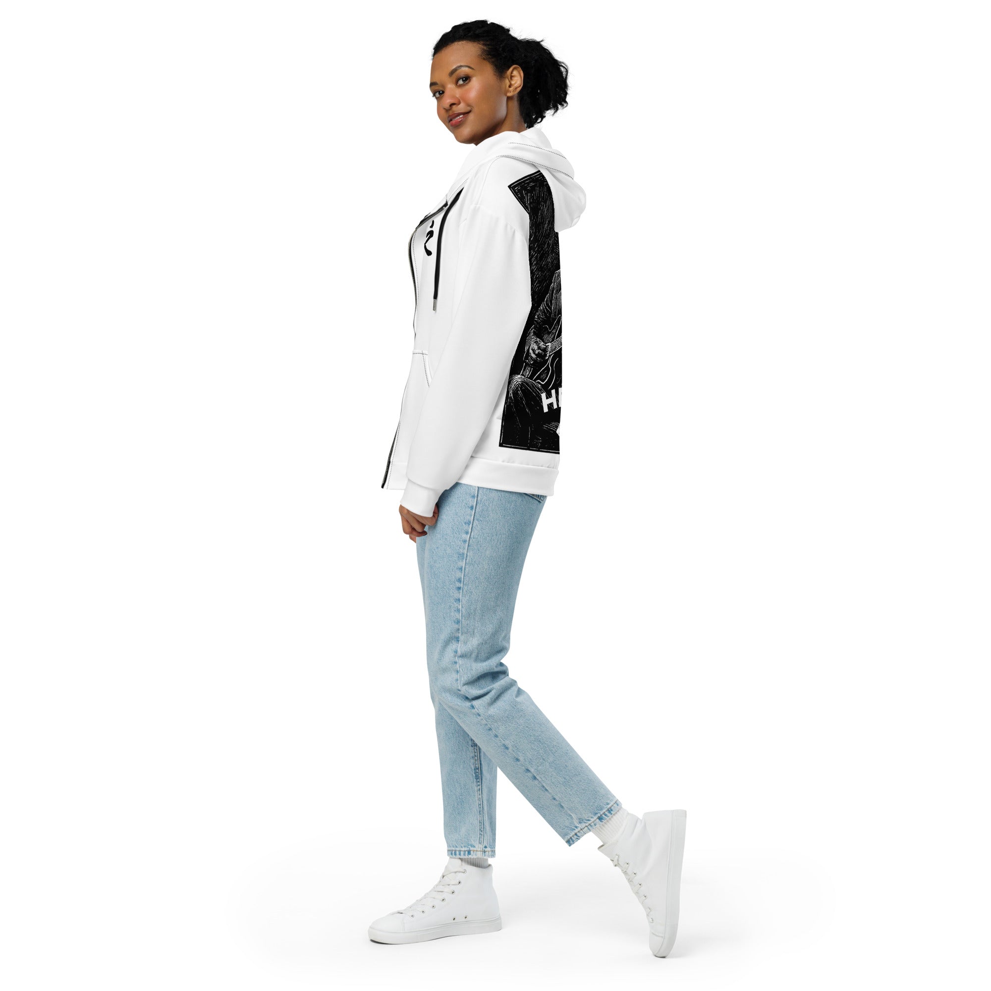 HEROES - JOHN -  zip hoodie